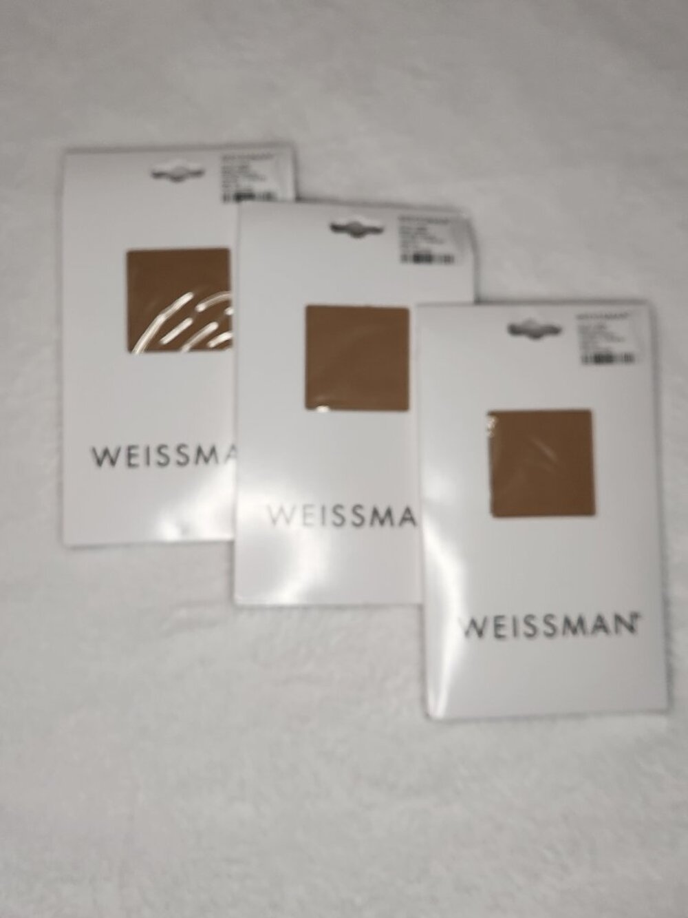 Weissman Dance Footed Tights W990 in Light Suntan Size SA